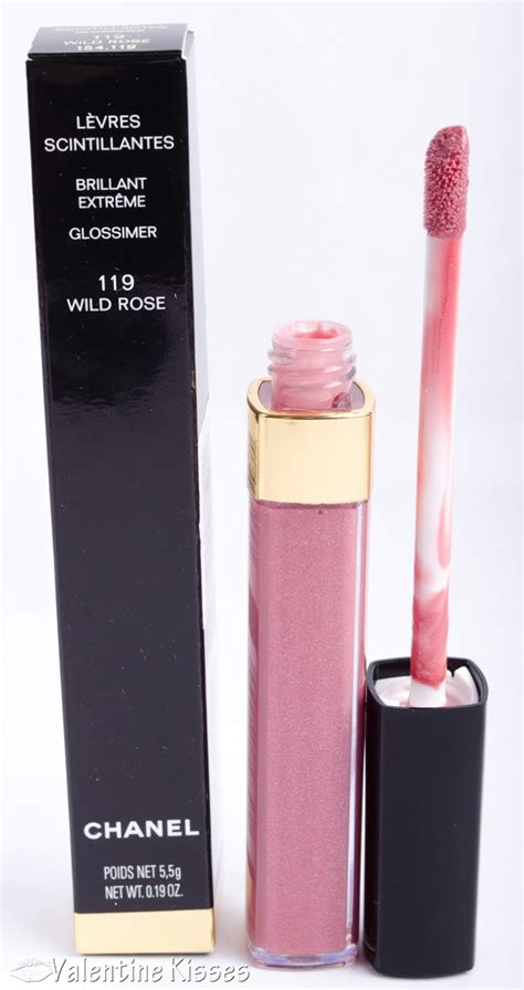 chanel wild rose lip gloss|Chanel lip gloss blizzard.